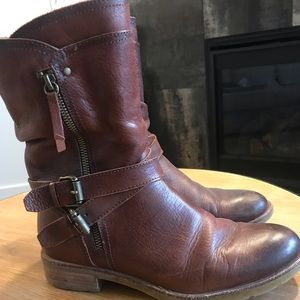 Sofft Leather Slouch Boot
